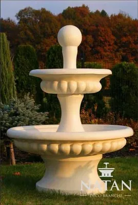 Produktbild von Springbrunnen Garten Teich Brunnen 163cm Steinbrunnen Gartenbrunnen Fontaine