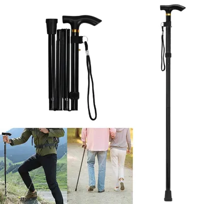 Obrázok produktu pre Skladacie, prenosné a nastaviteľné turistické palice, palice na nordic walking