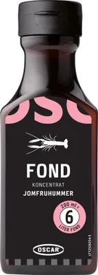 Image de Oscar Fond de homard norvégien concentré pour sauces 200ml