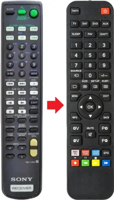 Produktbild von Fernbedienung geeignet für SONY RMU304 | STR-DE445 | STRDE445