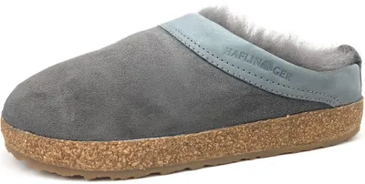 Produktbild von Haflinger Snowbird Damenschuhe Hausschuhe Pantolette Grau Freizeit, Schuhgröße:38 EU