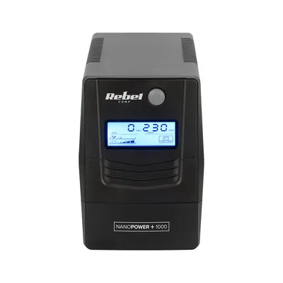 Produktbild von Rebel Nanopower Plus 1000 UPS| Off-line| Sinusoida|| - (Offline-) USV - 1.000 W