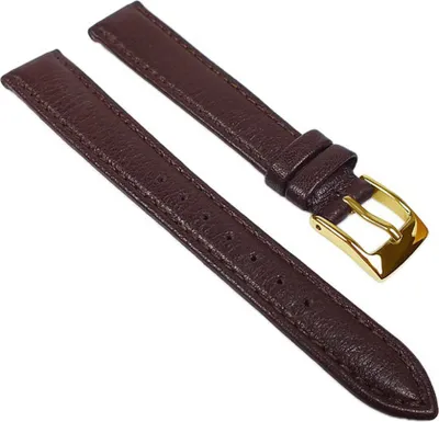 Produktbild von Miami Ersatzband Uhrenarmband Kalbnappa Band Braun 22550G, Stegbreite:17mm