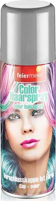 Produktbild von Feiermeier "Color Haarspray" 125 ml | Grau