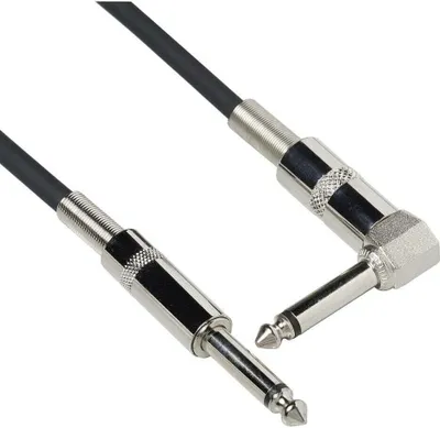 Produktbild von Bespeco BS100P 1 m Gerade Klinke - Winkelklinke Instrumentenkabel