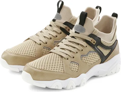 Produktbild von JOHN DEVIN Sneaker Schnürschuh,  Freizeitschuh, Halbschuh, Schnürhalbschuh, Turnschuh beige Größe 42