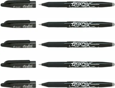 Produktbild von Frixion Ball 0.7 schwarz 5-er Set