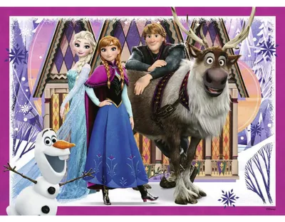 Obrázok produktu pre Puzzle Disney Frozen (100 dielikov)