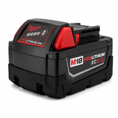 Immagine prodotto di Milwaukee M18 B5 Batteria originale 18V 5,0Ah – Batteria agli ioni di litio REDLITHIUM – Tecnologia REDLINK – 4932430483, Immagine generata dall'IA
