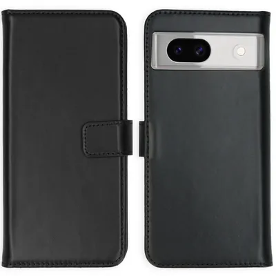 Immagine prodotto di Selencia Custodia a libro in vera pelle Google Pixel 8a - Nero