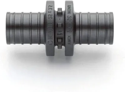 Productafbeelding van Leidingkoppeling - PX Koppeling - Waterleiding Reparatie - Universeel Bruikbaar - 20 mm - Zwart