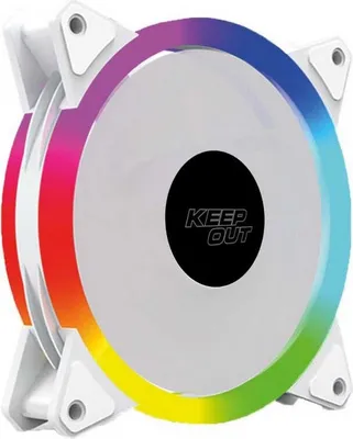 Obrázek produktu pro KeepOut XFC-120SRW, Ventilátor, 12 cm, 1600 ot/min, Černá