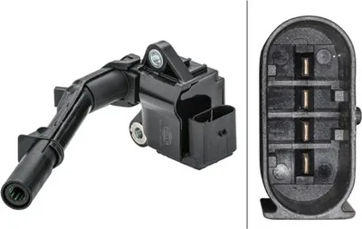 Produktbild von HELLA 5DA 358 168-391 Zündspule 12V passend für MERCEDES-BENZ C-Klasse Limousine (W204) C-Klasse T-modell (S204) C-Klasse T-modell (S205)