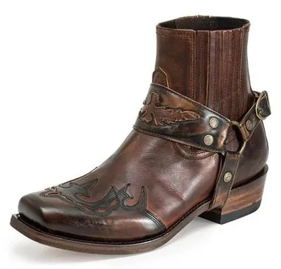 Produktbild von Elzusha – Cowboy-Stiefel im Western-Stil für Damen und Herren