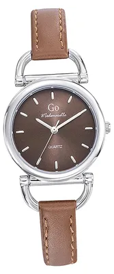 Image de Montre-bracelet Girl Only GO pour femme Mademoiselle Quartz Cuir marron D2UGO699627
