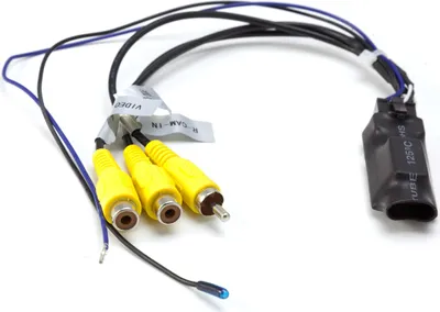 Produktbild von Carmedien Rückfahrkamera Switcher cm-VS1 Umschalter Umschaltbox für 2 Kameras Twin Doppel Rückfahrkameras Frontkamera 2X Eingang 1x Ausgang