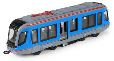 Produktbild von Straßenbahn Metallic Blau 20 cm