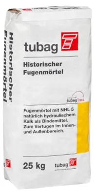 Produktbild von NHL-F Historischer Fugenmörtel, 0-4mm, 25kg Sack