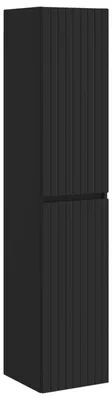 Immagine prodotto di Mobiletto da Bagno a Muro Nero 33 x 34,5 x 160 cm