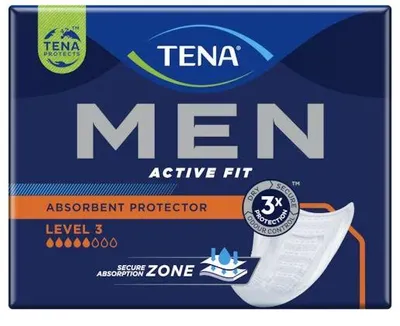 Produktbild von Der Tena Men Inkontinenzschutz für Männer – Stärke 3 – Karton 16x6