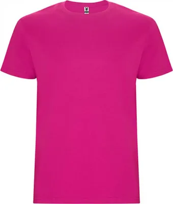 Produktbild von Roly CA6681 | Stafford T-Shirt - Doppellagiger Rundhalskragen - Farbe: Rosette 78 - Größe: 3XL