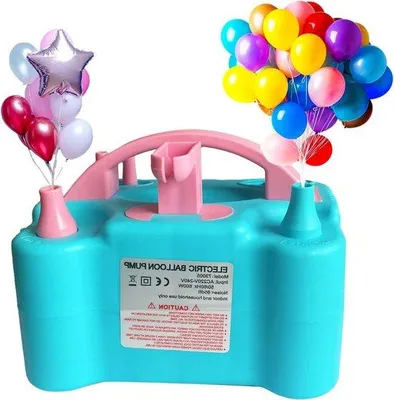 Produktbild von Elektrische Ballonpomp 600 W - portablee Ballonpomp für Festivaldekoration - schnellere Inflationspomp