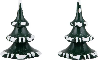 Produktbild von Winterkinder 2er-Set Baum - klein (6cm) von Hubrig Volkskunst