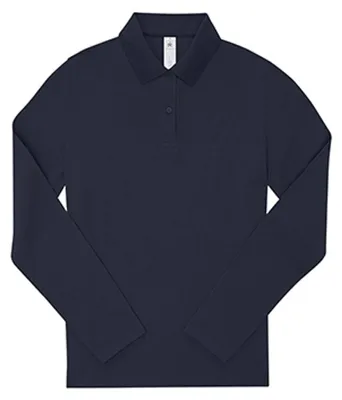 Immagine prodotto di B&C - Camicia "My Polo" da donna a maniche lunghe LT2695 (M) (blu navy)