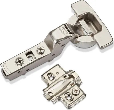 Produktbild von 2 x Master Toolless T45 Topfband werkzeuglose Topfmontage Mittelanschlag 110° ungedämpft Kreuzplatte mit