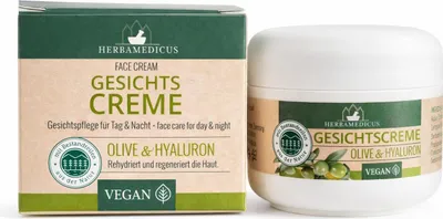 Immagine prodotto di Crema viso all'oliva e allo ialurone 50 ml
