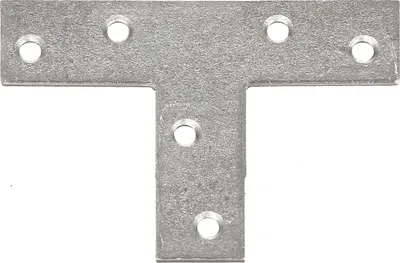 Produktbild von GAH-Alberts Flachverbinder T-Form, Stahl, Stahl, 3,8 mm, 50 Stück(e), 1,6 cm, 5 cm