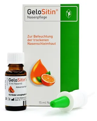 Zdjęcie produktu dla Gelositin olejek do nosa do pielęgnacji nosa, roztwór 15 ml