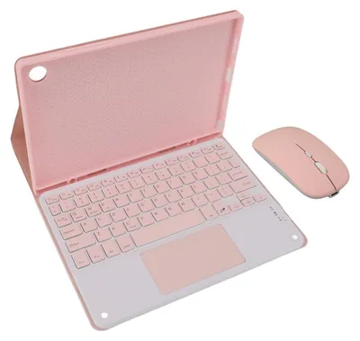 Produktbild von Tab A8 Tastatur-Maus - Abnehmbare Magnetische Tastaturhülle - Tragbar - Voller Schutz - Geeignet für Tab A8 - Modell Annadu...
