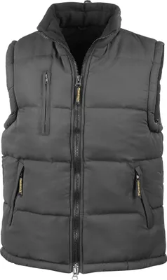 Produktbild von Result Herren Bodywarmer / Steppweste, wasserabweisend, winddicht BC936 (S) (Schwarz)