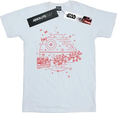 Produktbild von Star Wars - "Death Star" T-Shirt für Herren BI46654 (5XL) (Weiß)