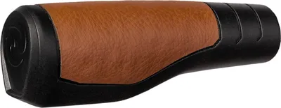 Produktbild von Herrmans Lenkergriffe Primo 130mm, Ø22mm, sz.Act.tex brown ant, Paar.