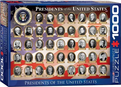 Immagine prodotto di puzzle da 1000 pezzi I presidenti degli Stati Uniti d'America