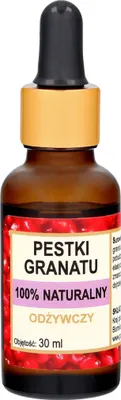 Obrázok produktu pre 100% prírodný olej z granátových jadierok 30 ml – starostlivosť proti starnutiu