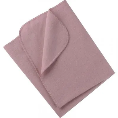 Produktbild von Engel Baby- Decke mit Muschelkante rosenholz melange