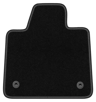 Produktbild von Fahrermatte Velours für Vovlo EX30 2023- (Crossover) – 1-tlg, Schwarz, passgenau – Wielganizator BASIC