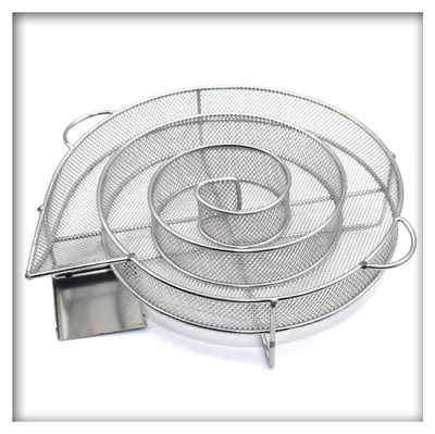 Produktbild von Kaltrauchgenerator Edelstahl Kaltraucherzeuger Rund Rauchgenerator Kalträucherspirale für Kugelgrill Smoker und Räucherofen