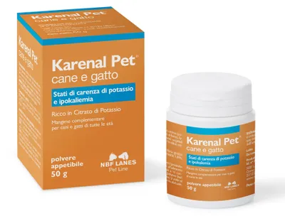 Produktbild von NBF Lanes | Karenal Pet Hund und Katze 50 g Pulver für Kaliummangel und Hypokali