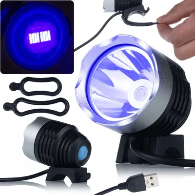 Zdjęcie produktu dla UV DualCore 8W USB Pro - Lampa UV LED 2 diody do utwardzania kleju UV i żywicy | mocna 8W | zasilanie USB