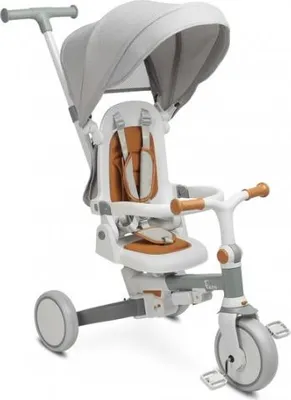 Obrázek produktu pro Dětská tříkolka 3v1 Faro - šedá