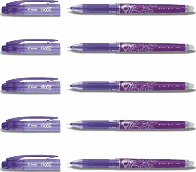 Produktbild von Pilot Frixion Point 0.5 Tintenroller violett 5er-Set