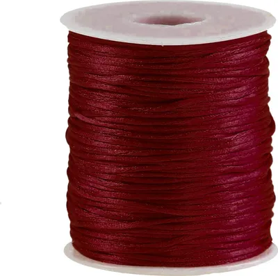 Produktbild von Satinschnur 80m x 1mm Flechtschnur Kumihimo Bastelschnur Geschenkschnur