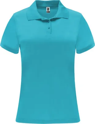 Produktbild von Roly - "Monzha" Poloshirt für Damen - Sport kurzärmlig PF4250 (L) (Türkis)