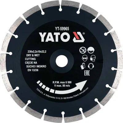 Produktbild von YATO Trennscheibe Winkelschleifer YT-59965 230mm
