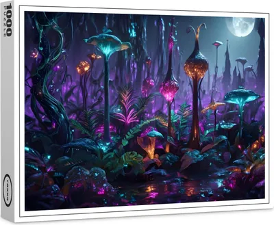 Produktbild von raxxa Premium-Puzzle "Magie der Nacht", 1000 Teile