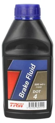 Produktbild von TRW Bremsflüssigkeit 0,5L DOT4 für VW BMW OPEL Audi Mercedes Seat Madza Renault
